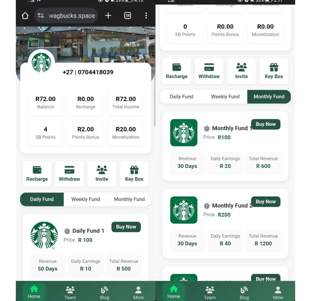 Starswagbucks.space review