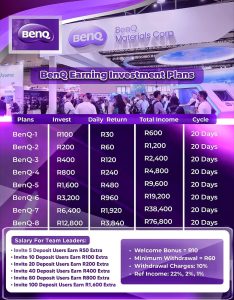 Benqapp.top investment packages
