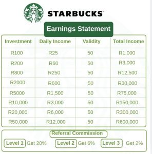 Starswagbucks.space investment packages
