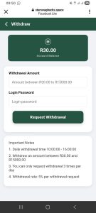 How to withdraw on Starswagbucks.space