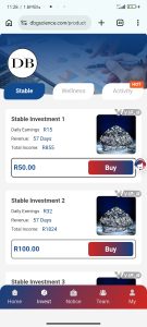 Dbgscience.com investment packages