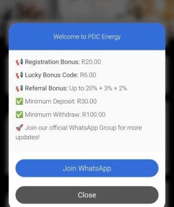 How to withdraw on Pdcenergy.space