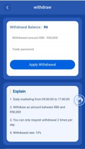 How to withdraw on Rolex.smart-trade.site