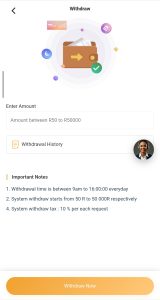 How to withdraw on Bachickenranch.store