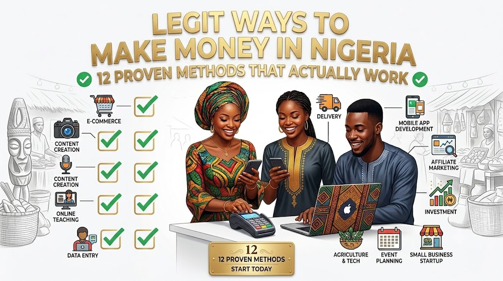 Legit ways to make money in Nigeria